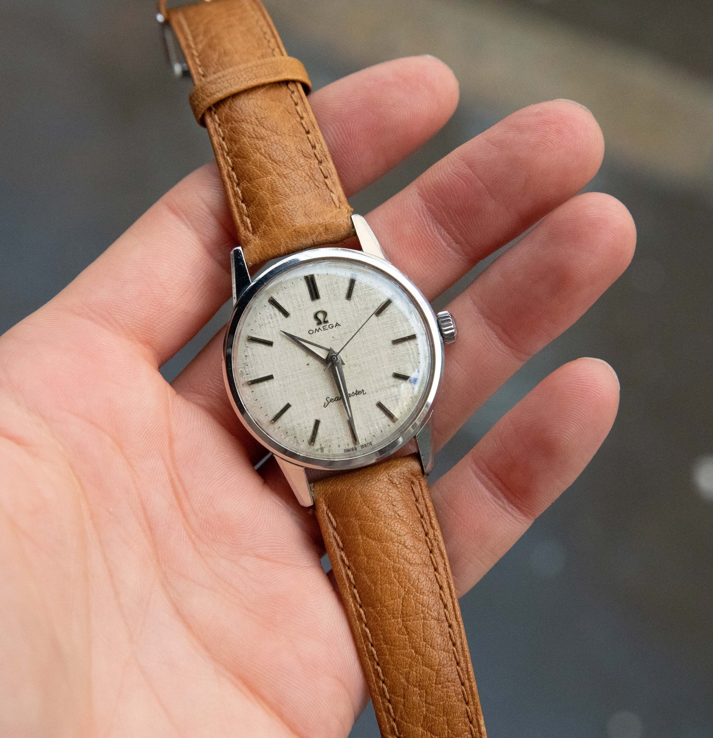 Omega Seamaster Linen 1960's